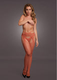 Suspender Pantyhose With Strappy Waist