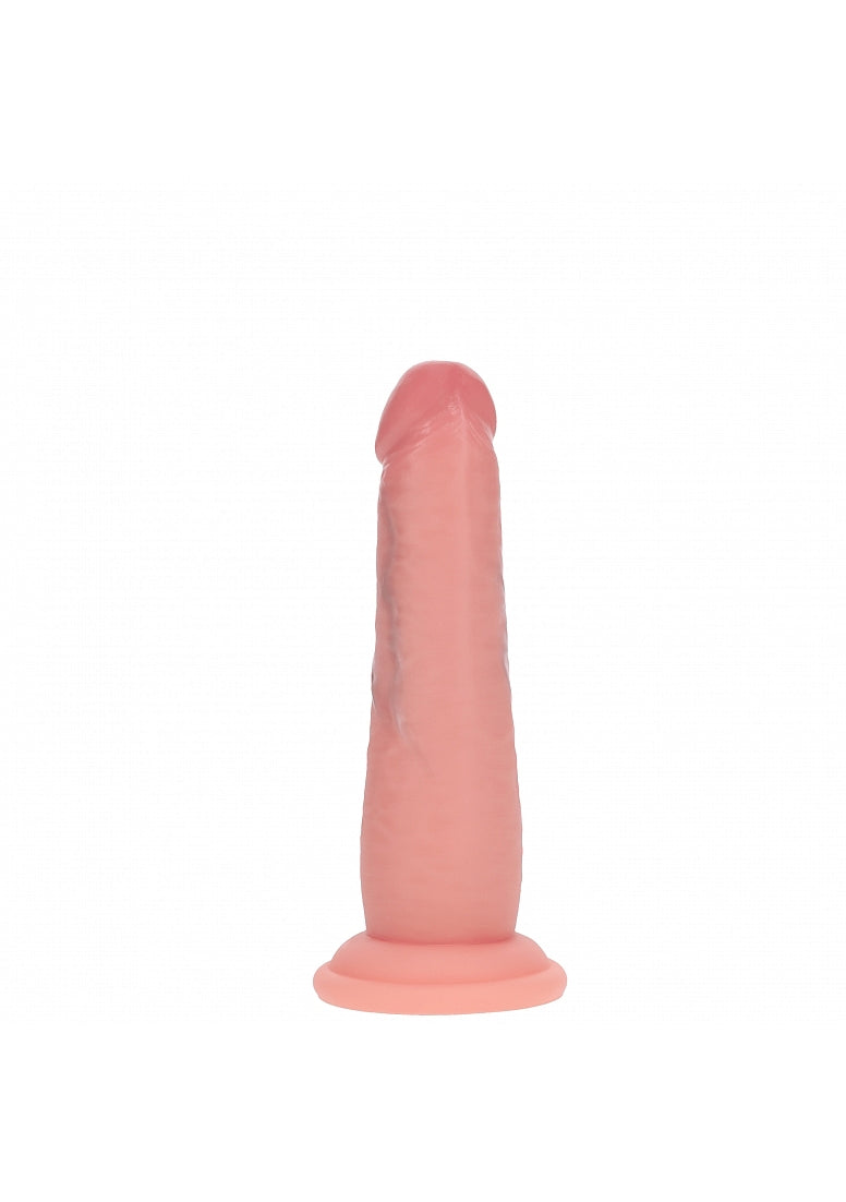 RealRock Dual Layered Silicone Realistic Sliding Skin Dildo 6in