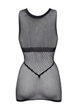 Duo Net Open Cup Mini Dress
