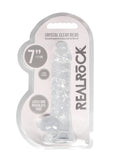 REALROCK Crystal 7 in Realistic Dong with Balls