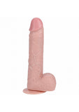 8 " Vibrating and Thrusting Cock With Balls