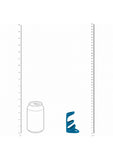 LEVELZ - 3 Loop Silicone Cock Ring - Teal