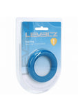 LEVELZ - Liquid Silicone Cock Ring - L - Teal