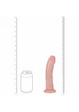RealRock Vibrating and Rotating Cock Regular Curved 8in