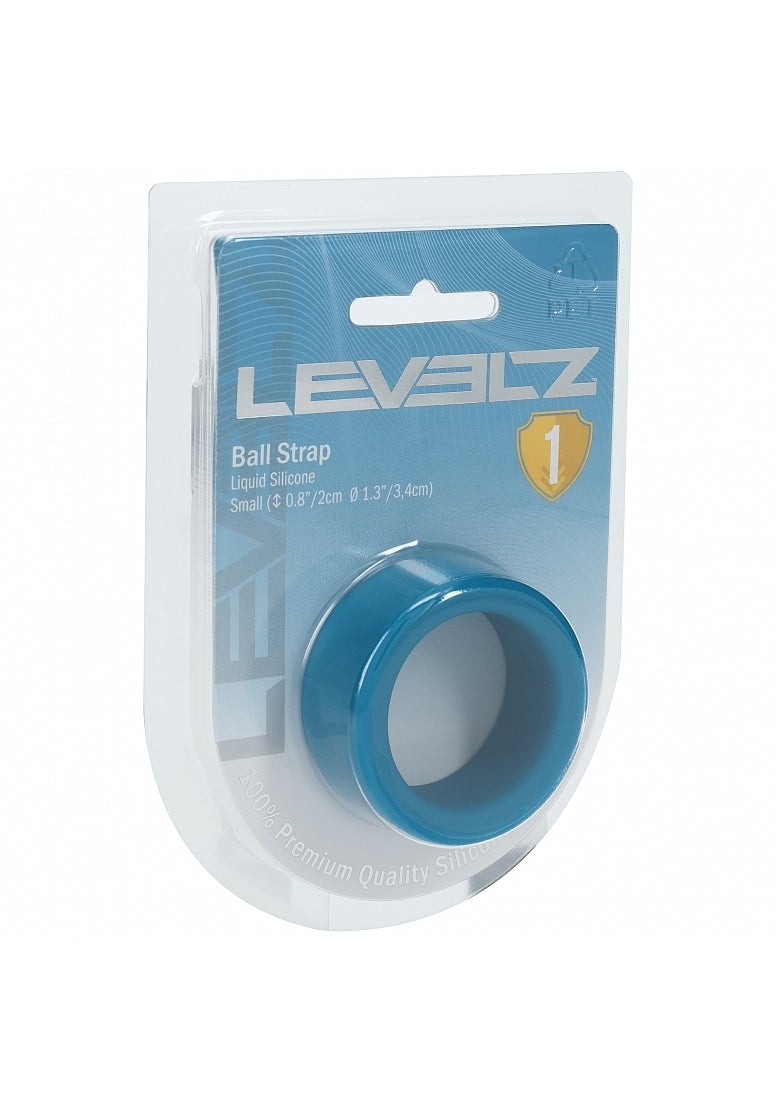 LEVELZ - Liquid Silicone Ball Strap - S - 34mm - Teal
