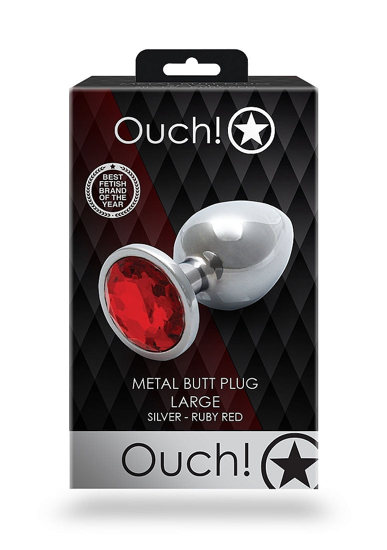 Round Gem Butt Plug