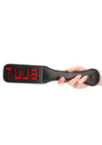 Ouch! Paddle - SLUT - Black