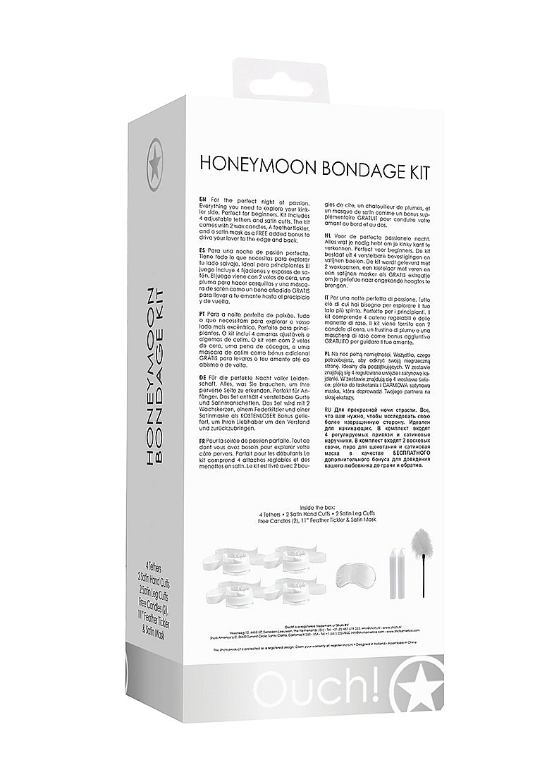 Honeymoon Bondage Kit - White