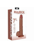 7 " Vibrating Cock With Balls - Regular Straight