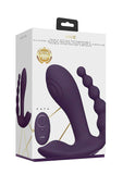 Vive Kata - Pulse Wave & Vibrating Double Penetration Vibrator - Purple