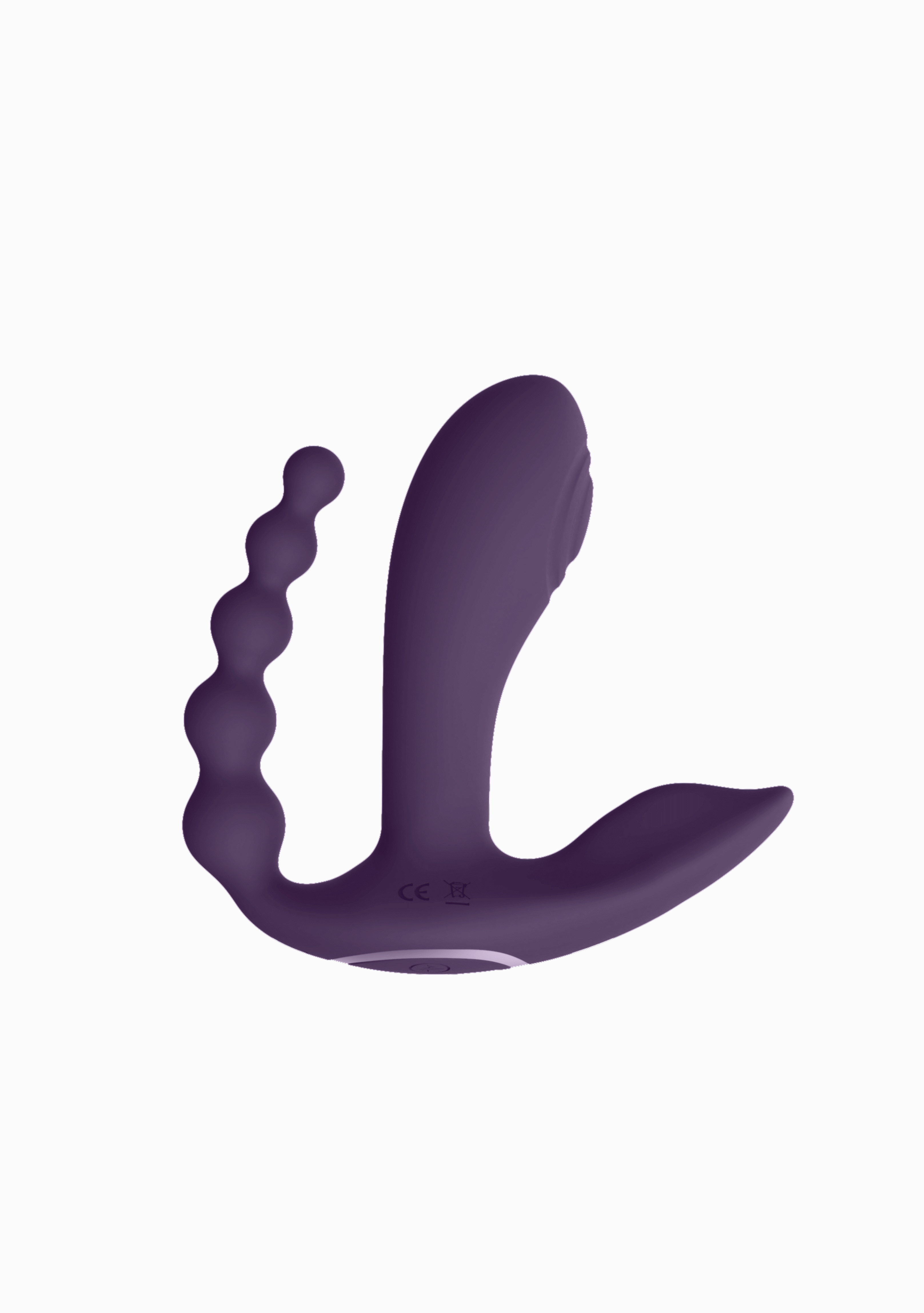 Vive Kata - Pulse Wave & Vibrating Double Penetration Vibrator - Purple