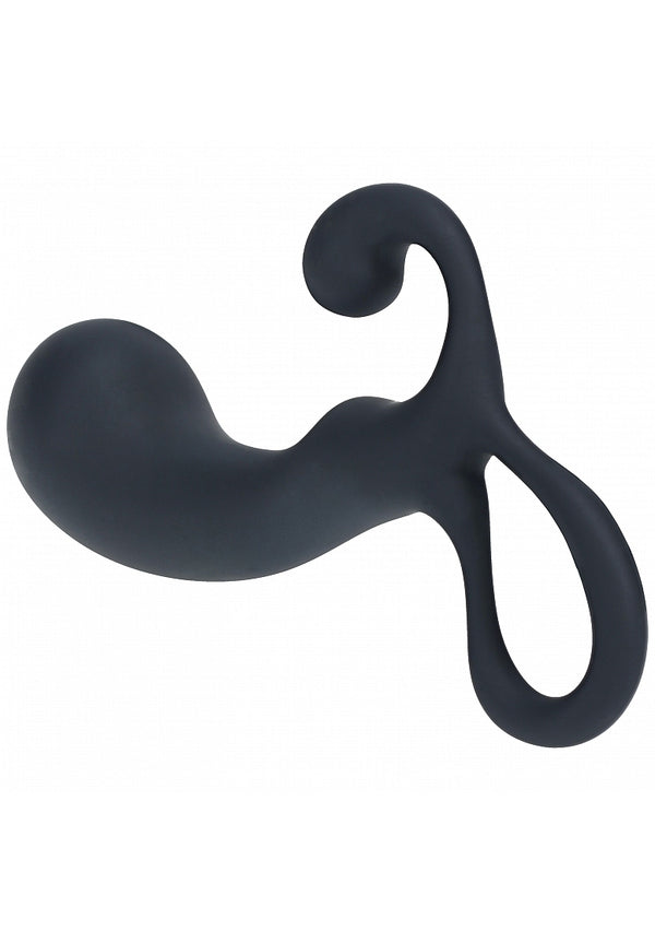 LEVELZ - Bulb with Loop Silicone Prostate Massager - Small - Black