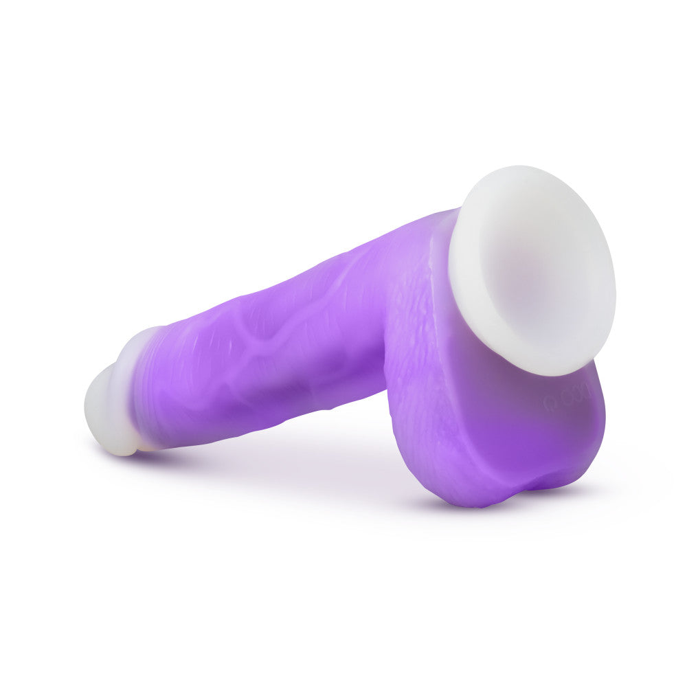 Neo Elite - Encore - 8 in Vibrating Dildo - Purple