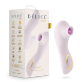 Delice Fleur Air Pulsing Vibrator Rechargeable Silicone Clitoral Vibrator