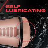 M for Men - Soft and Wet - Pussy with Pleasure Ridges and Orbs - Self Lubricating Stroker Cup - Vanilla