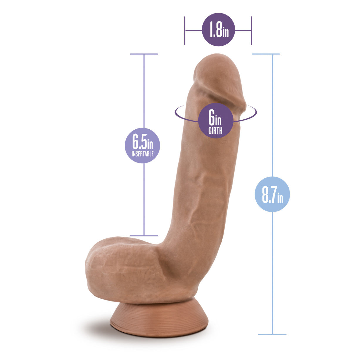 Au Naturel - Macho 8.75 in - Latin