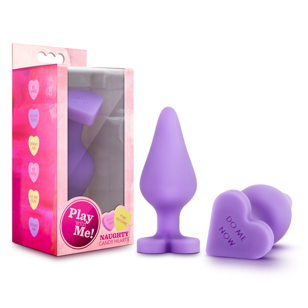 Play with Me - Naughty Candy Heart - Do Me Now - Purple