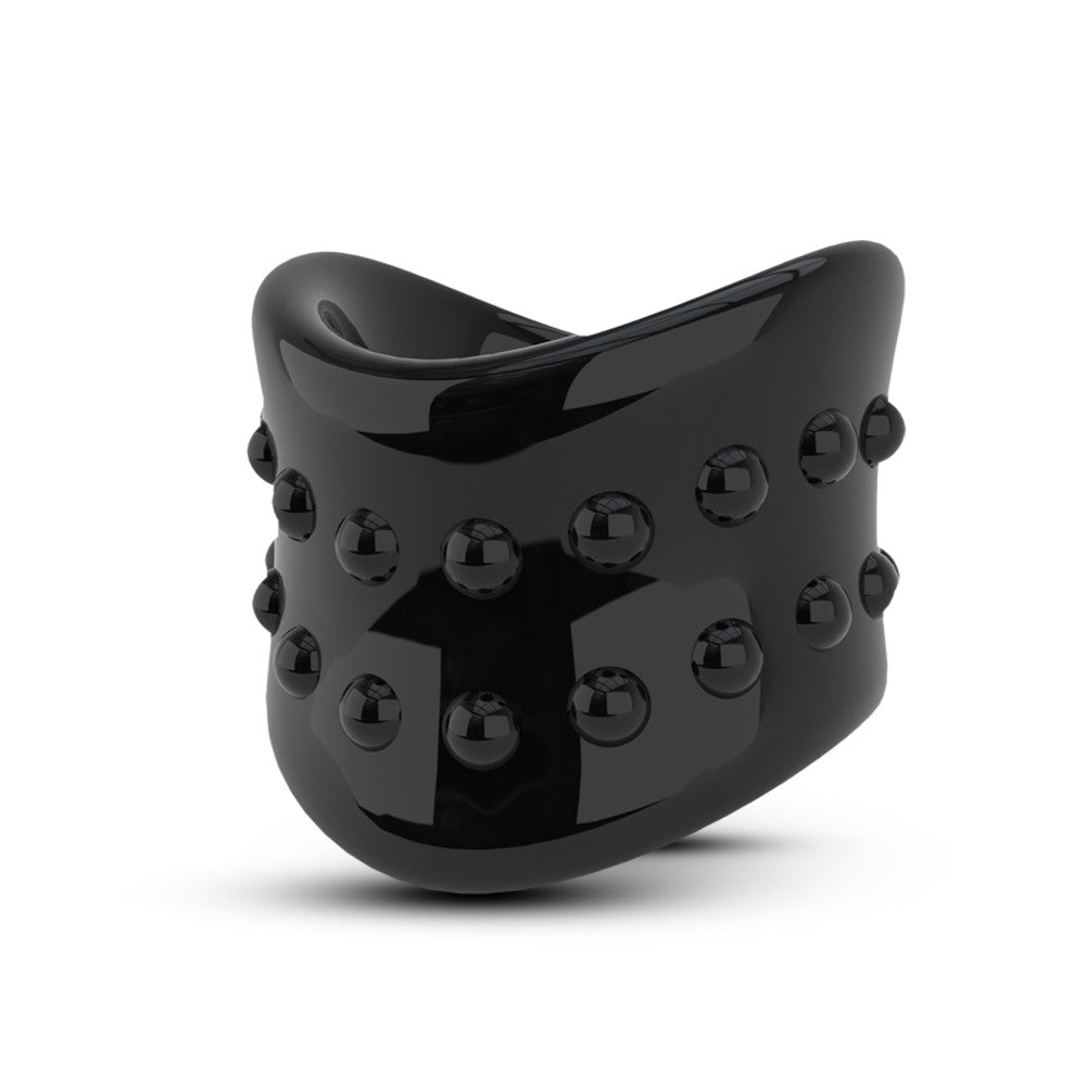 Stay Hard - Beef Ball Stretcher Snug - 1 Inch Diameter - Black