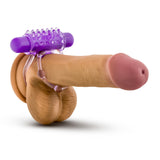Play With Me - The Player - Vibrating Double Strap C-Ring - Purple