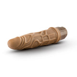 Dr. Skin - Cock Vibe 3 - 7.25 in Dildo - Mocha