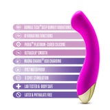 Aria Bangin' AF G-Spot Purple 7.25-Inch Vibrator