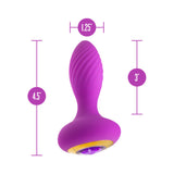 Oh My Gem Charm Rechargeable Silicone Anal Plug
