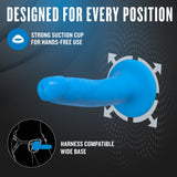 Neo Elite - 6 in Silicone Dual Density Dildo