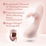 Elora 8 Inch G Spot Clitoral Triple Stimulation