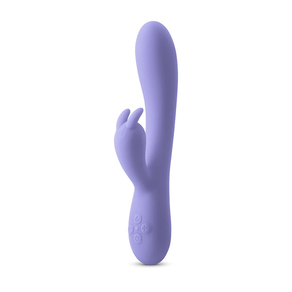 Inya Love Bunny Rechargeable Silicone Rabbit Vibrator - Purple