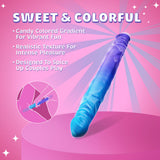 B Yours Sugar Stud Double Dildo 13.75in - Blue