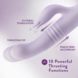 Rylee 9.25 Inch G Spot Clitoral Dual Stimulation Rabbit