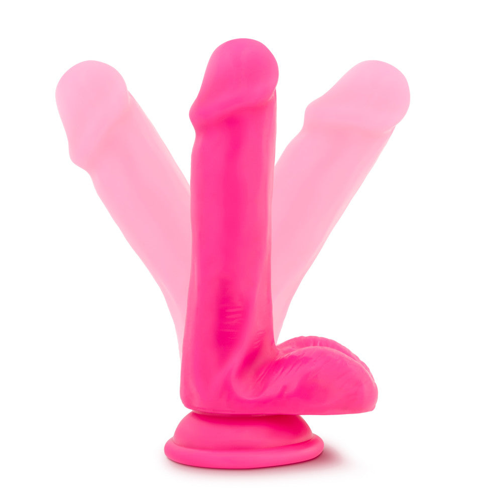 Neo - 6 in Dual Density Dildo with Balls