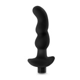Anal Adventures Platinum - Silicone Vibrating Prostate Massager 03 - Black