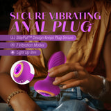 Oh My Gem Charm Rechargeable Silicone Anal Plug