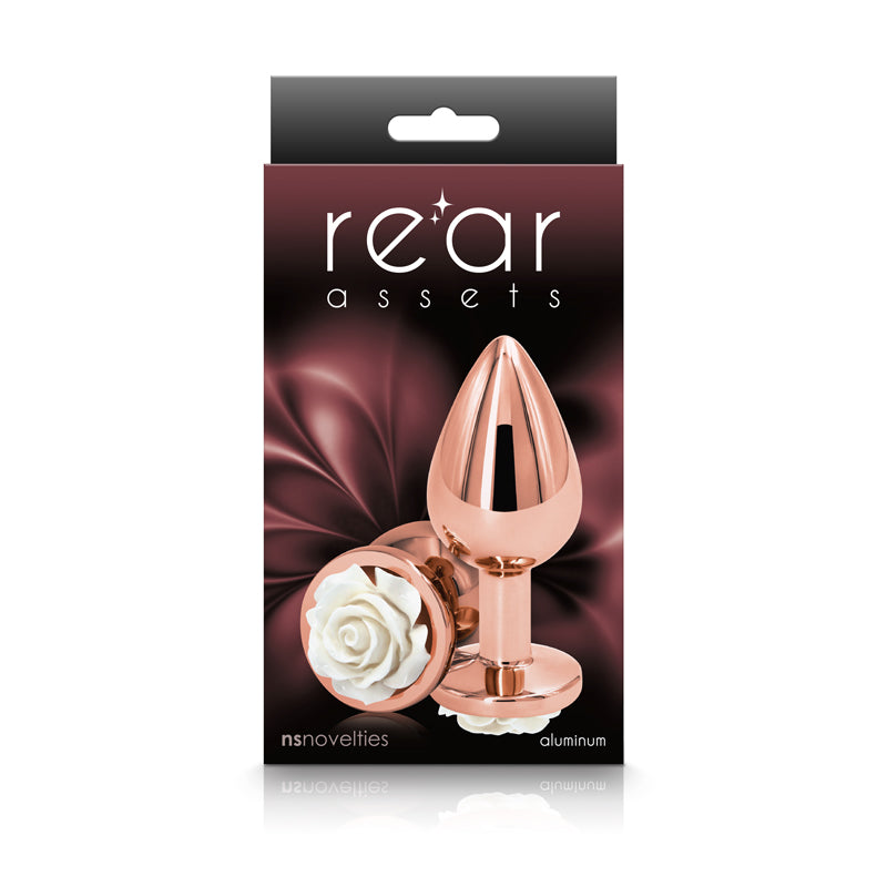 Rear Assets - Rose - Small - White