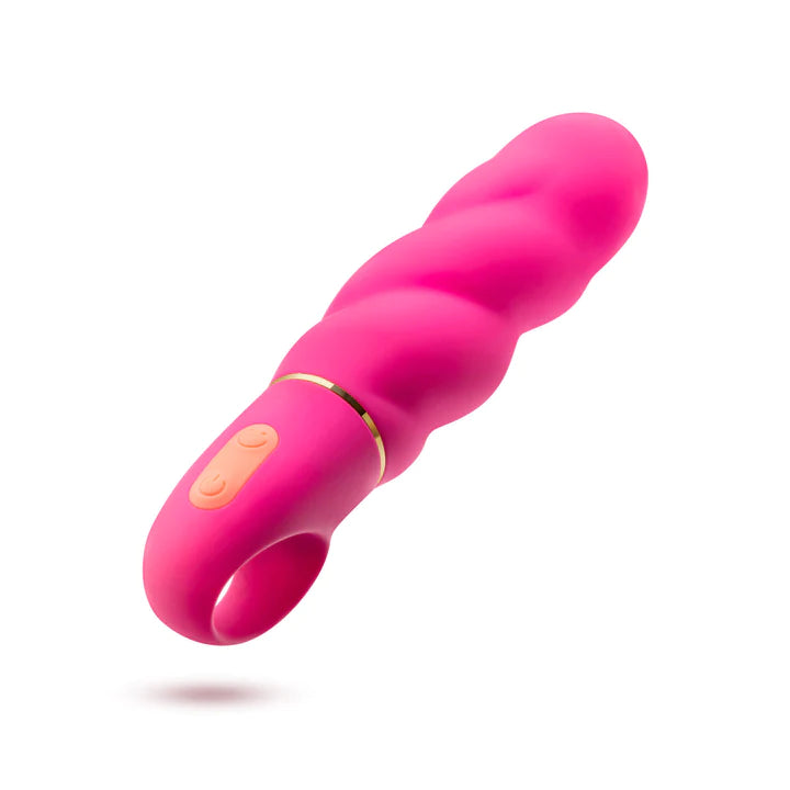 Aria Amazing AF Fuchsia 6.25-Inch Loop Handle Vibrator