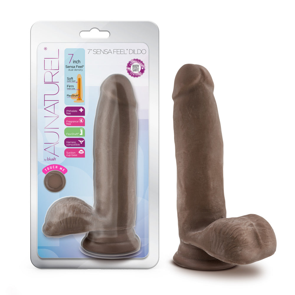 Au Naturel - 7 in Sensa Feel Dildo