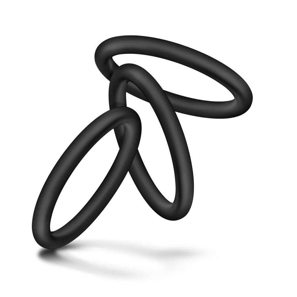 Performance - VS3 C-Rings - Large - Black