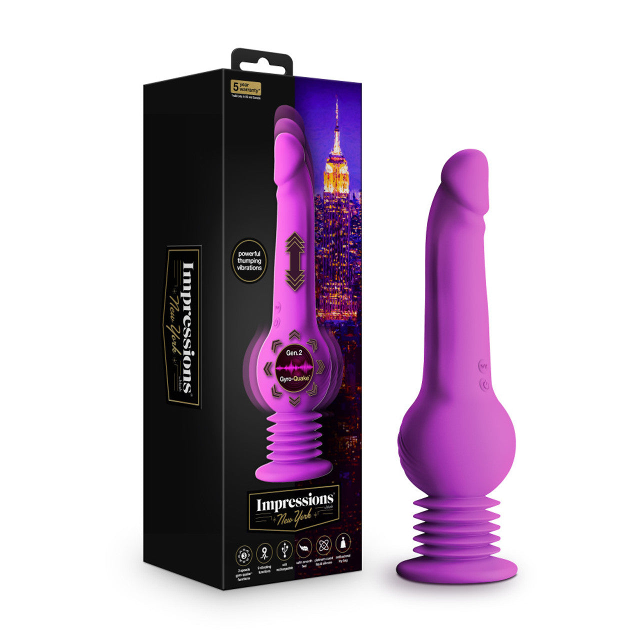 Impressions - New York - Gyro-Quake Dildo The Love Store Online Impressions - New York - Gyro-Quake Dildo The Love Store Online