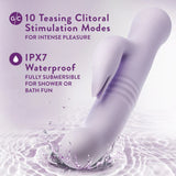 Rylee 9.25 Inch G Spot Clitoral Dual Stimulation Rabbit