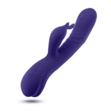 Harper 8.75 Inch G Spot Clitoral Dual Stimulation Silicone Rabbit