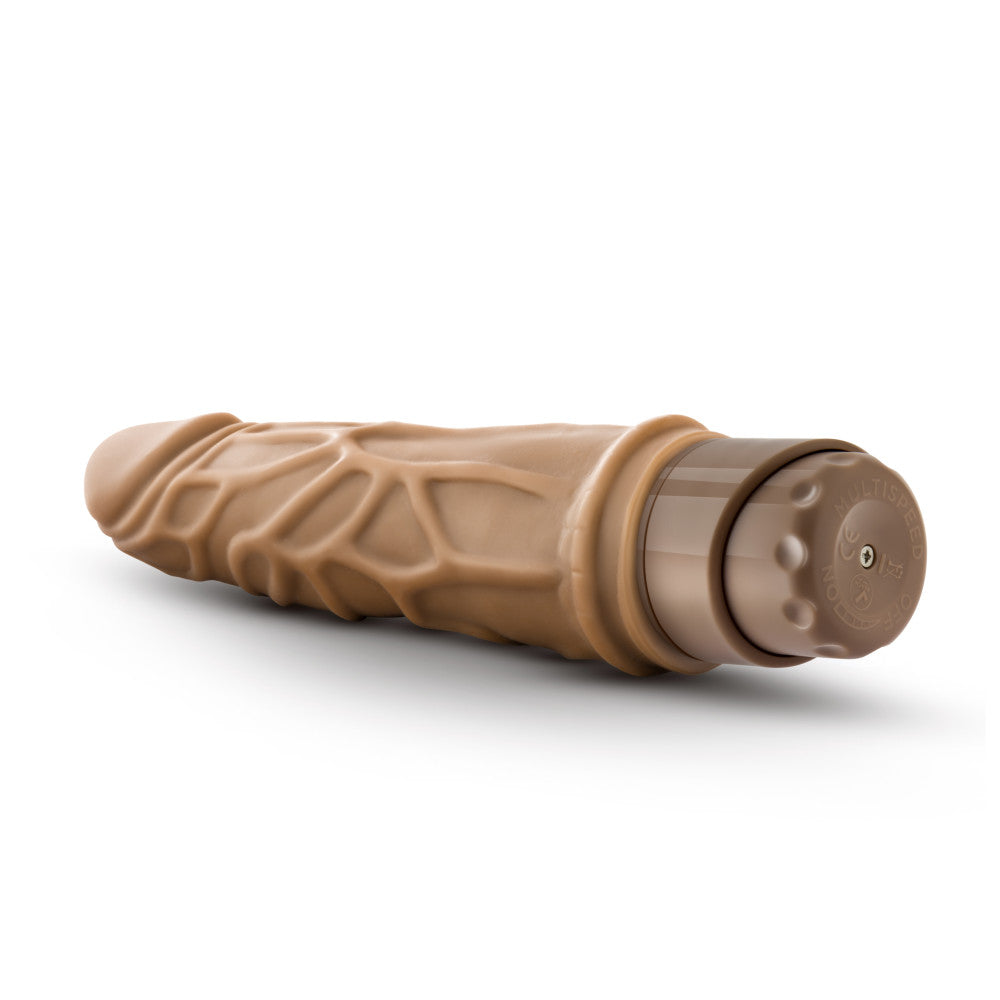 Dr. Skin - Cock Vibe 3 - 7.25 in Dildo - Mocha