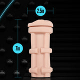 M for Men - Soft and Wet - Pussy with Pleasure Orbs - Self Lubricating Stroker Cup - Vanilla