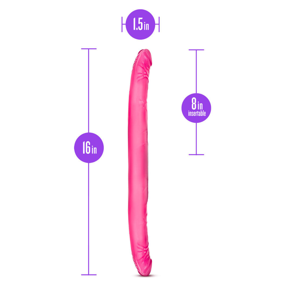 B Yours - 16in Double Dildo
