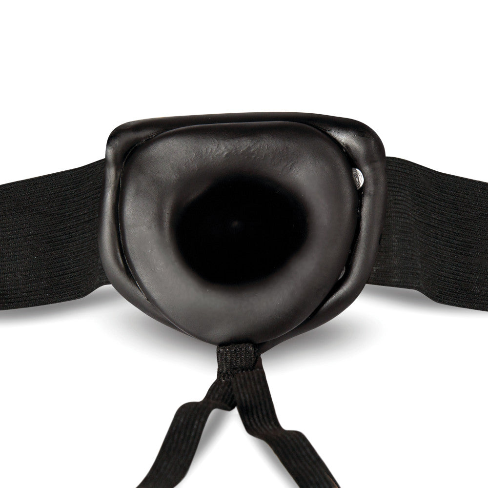 Dr. Skin - 6in Hollow Strap On - Black