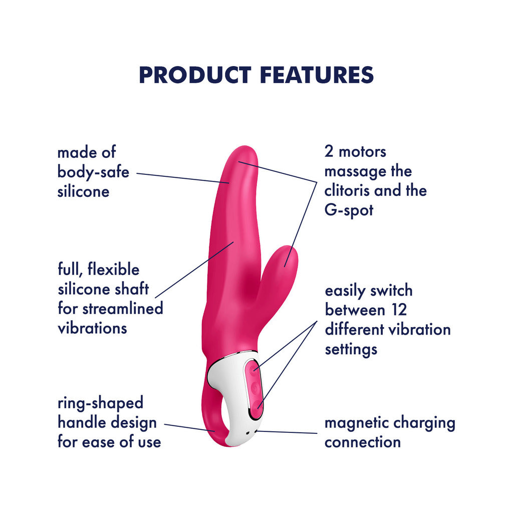 Satisfyer Mr. Rabbit Vibrator The Love Store Online Satisfyer Mr. Rabbit Vibrator The Love Store Online