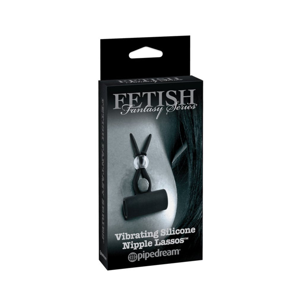 Fetish Limited Edition Fantasy Vibrating Silicone Nipple Lassos