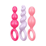 Satisfyer Booty Call Anal Plugs 3pc Set
