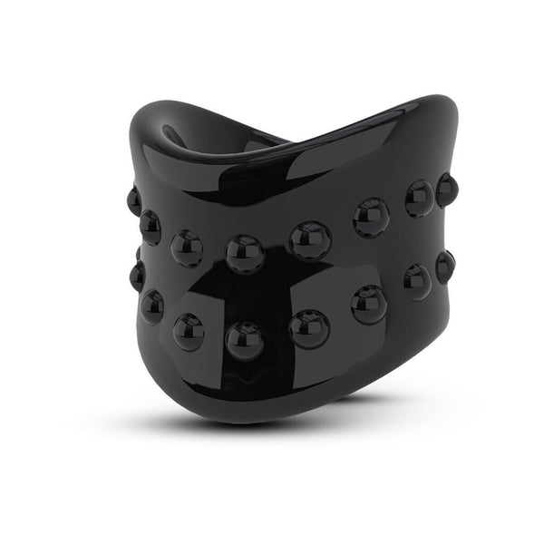 Stay Hard - Beef Ball Stretcher Snug - 1 Inch Diameter - Black