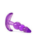 B Yours - Triple Bead Anal Plug - Purple